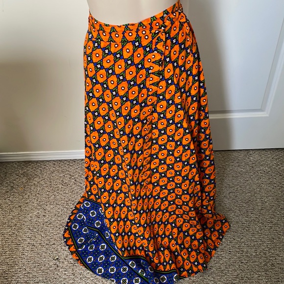 Vintage wrap skirt - Picture 1 of 9
